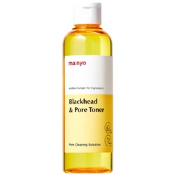 Manyo Очищающий тоник против черных точек с BHA-кислотой Blackhead & Pore Toner 210ml 10518 - фото 1008