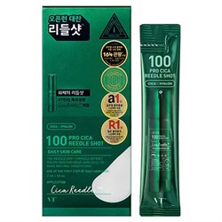 VT Cosmetics Бустер-сыворотка с микроиглами для чувствительной кожи Pro Cica Reedle Shot 2ml 10524 - фото 1020