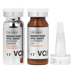 VT COSMETICS Витаминный комплекс с микроиглами для ровного тона Reedle Shot Vita-Light Toning Essence VC 1000 (1,5 г + 8 мл) 10532 - фото 1031