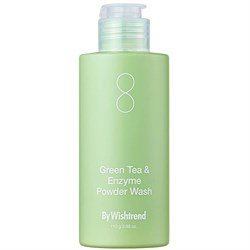 By Wishtrend Энзимная пудра с зелёным чаем Green Tea & Enzyme Powder Wash 110gr 10558 - фото 1072
