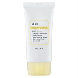 Klairs Лёгкий солнцезащитный крем All-day Airy Sunscreen SPF 50+ PA++++ 50ml 10061 - фото 146