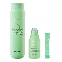 Глубокоочищающий шампунь с пробиотиками Masil 5 Probiotics Scalp Scaling Shampoo 10074 - фото 163