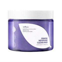 IsNtree Многослойные пэды для проблемной кожи с красным луком Onion Newpair Clear Pad 60шт 10943