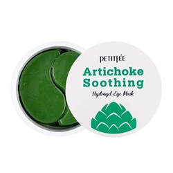 Petitfee Противоотёчные гидрогелевые патчи с артишоком Artichoke Soothing Hydrogel Eye Mask 60шт 11054