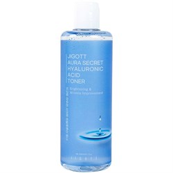 Jigott Антивозрастной тонер для лица с гиалуроновой кислотой Aura Secret Hyaluronic Acid Toner 300ml 11076