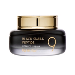 FarmStay Подтягивающий крем с муцином улитки и пептидами Black Snail & Peptide9 Perfect Cream 55ml 11079