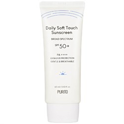 Purito Солнцезащитный крем на фильтрах нового поколения Daily Soft Touch Sunscreen SPF50+ PA++++ 50ml 10150 - фото 320