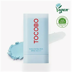 Tocobo Себорегулирующий солнцезащитный стик Cotton Soft Sun Stick SPF50 + PA++++ 10152 - фото 324