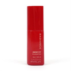 Missha Стойкая тональная основа Radiance Perfect-Fit Foundation No.21N Vanilla 35ml 10236 - фото 458