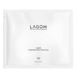 Lagom Маска для лица тканевая увлажняющая Hydrating Dewy Mask Pack 10270 - фото 517