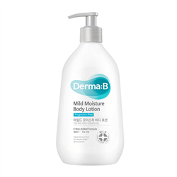 Derma:B Ламеллярный лосьон для тела для чувствительной кожи Mild Moisture Body Lotion 400ml 10359 - фото 678
