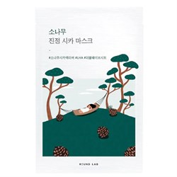 Round Lab Успокаивающая маска с экстрактами сосны и центеллы Pine Calming Cica Mask Sheet 10396 - фото 794