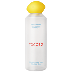 Tocobo Кислотный тоник-эксфолиант с экстрактом лимона AHA BHA Lemon Toner 150ml 10436 - фото 865