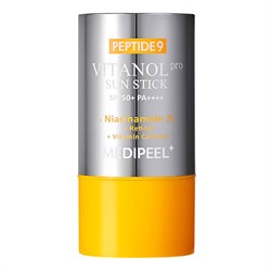 Medi-Peel Солнцезащитный стик для выравнивания тона Peptide 9 Vitanol Sun Stick PRO SPF50+ PA++++ 23gr 10464 - фото 910