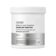 VT Cosmetics Обновляющие пэды с газированной водой Reedle Shot Synergy Sparkling Toner Pad 80шт 10529