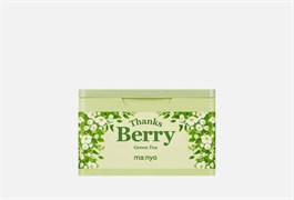 MANYO Набор тканевых масок с зеленым чаем thanks berry green tea mask 30шт 10541