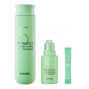 Глубокоочищающий шампунь с пробиотиками Masil 5 Probiotics Scalp Scaling Shampoo 10074