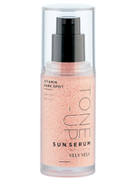 VELY VELY Витаминная солнцезащитная сыворотка для лица Vitamin Dark Spot Tone-Up Sun Serum SPF50+ PA++++ 30ml 11326