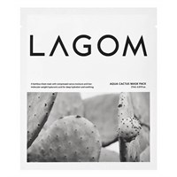 Lagom Увлажняющая тканевая маска Aqua Cactus Mask Pack 5шт 11363
