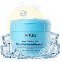 Anua Увлажняющие пэды с гиалуроновой кислотой с охлаждающим эффектом Calming Pad Hyaluronic Acid 8+ Catechin 110шт 11549