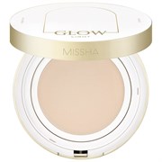 Missha Тональный кушон для лица с эффектом прозрачного свечения Glow Cushion 10233